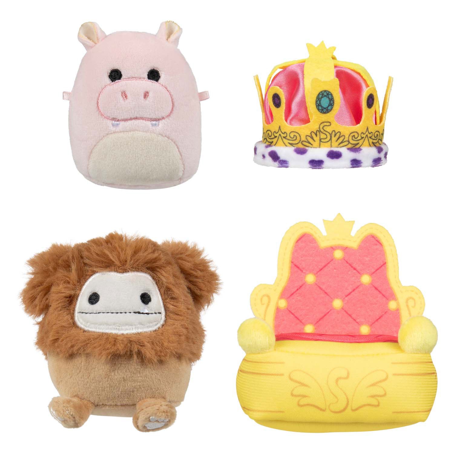 Jazwares squishmallows knuffel pluche micromallows - parade float, 4dlg.