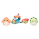 Squishmallows micromallows pluche 6,5cm 2-pack + 2 accessoires 18,5x19,5cm | 6 stuks