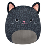 Squishmallows knuffel pluche - xiomara zwarte panter, 30cm - afbeelding 1