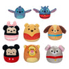 Scapino squishmallows knuffel pluche - verrassing disney karakter - 6,5cm