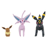 Jazwares pokémon evolution multipacks - eevee, umbreon espeon - afbeelding 1
