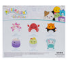 Squishmallows knuffel pluche micromallows - myrnam henley, carlos, anjara, joelle, poplina, 6-pack
