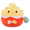 Squishmallows knuffel pluche - knoflook parmezaan frietjes, 30cm