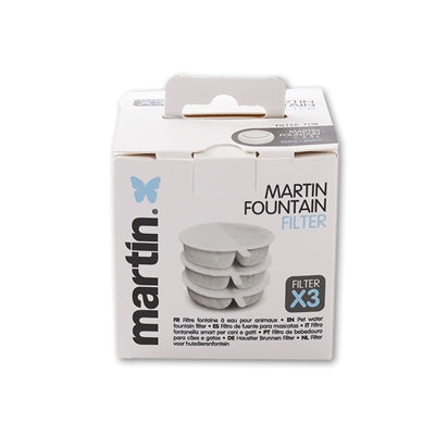 Martin filters voor drinkfontein