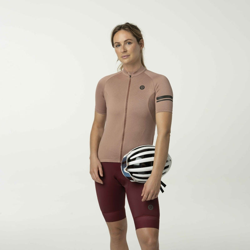 Core fietsshirt essential dames brown flux