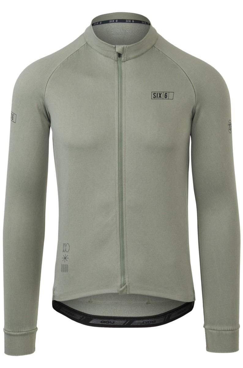 Classic fietsshirt lange mouwen six6 heren