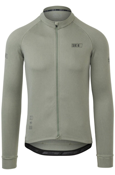 Classic fietsshirt lange mouwen six6 heren