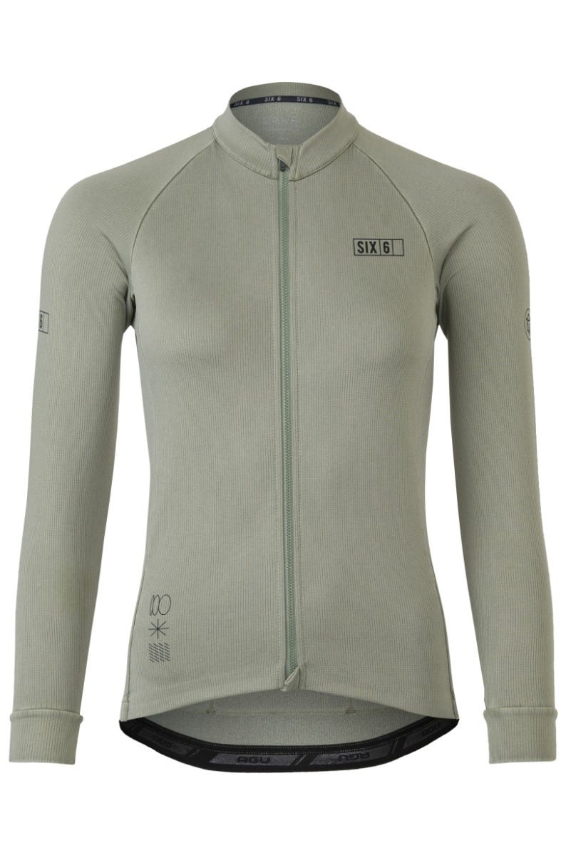 Classic fietsshirt lange mouwen six6 dames