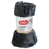 Zolux hondendeken cocoon patroon grijs assorti - afbeelding 2