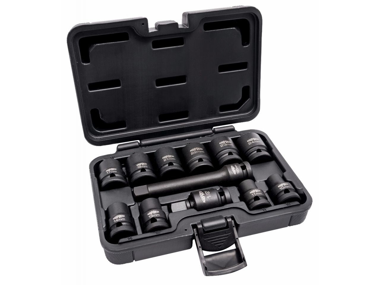 Airpress airpress 1 2'' doppenset 12-delig - 45349