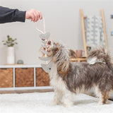 Trixie visgraat leer met touw - afbeelding 3