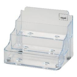 Sigel visitekaarthouder va130 glashelder