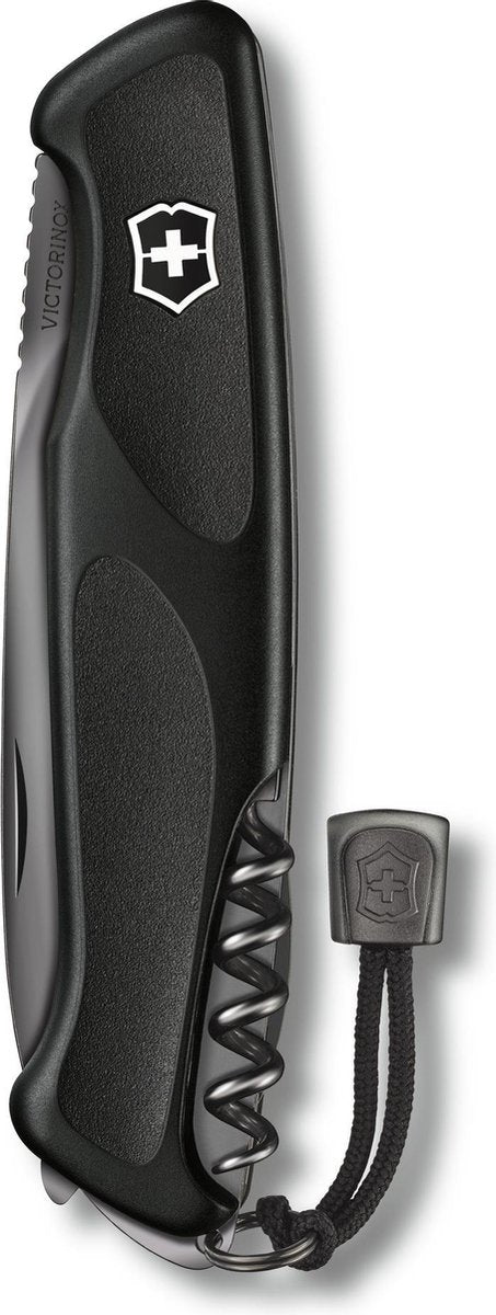 Victorinox ranger grip 55 onyx black - zwitsers zakmes - 12 functies - giftbox