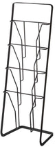 Yamazaki tijdschriftenrek 4 vakken - tower - zwart