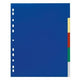 Blanco tabbladen durable 6737 5 tabs 11 gaten multikleur