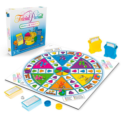 Hasbro trivial pursuit familie editie nederland - gezelschapsspel