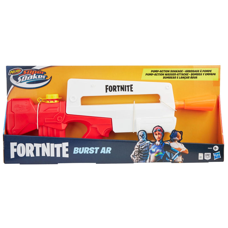 Hasbro nerf nerf supersoaker fortnite burst ar - blaster (duurzame verpakking)