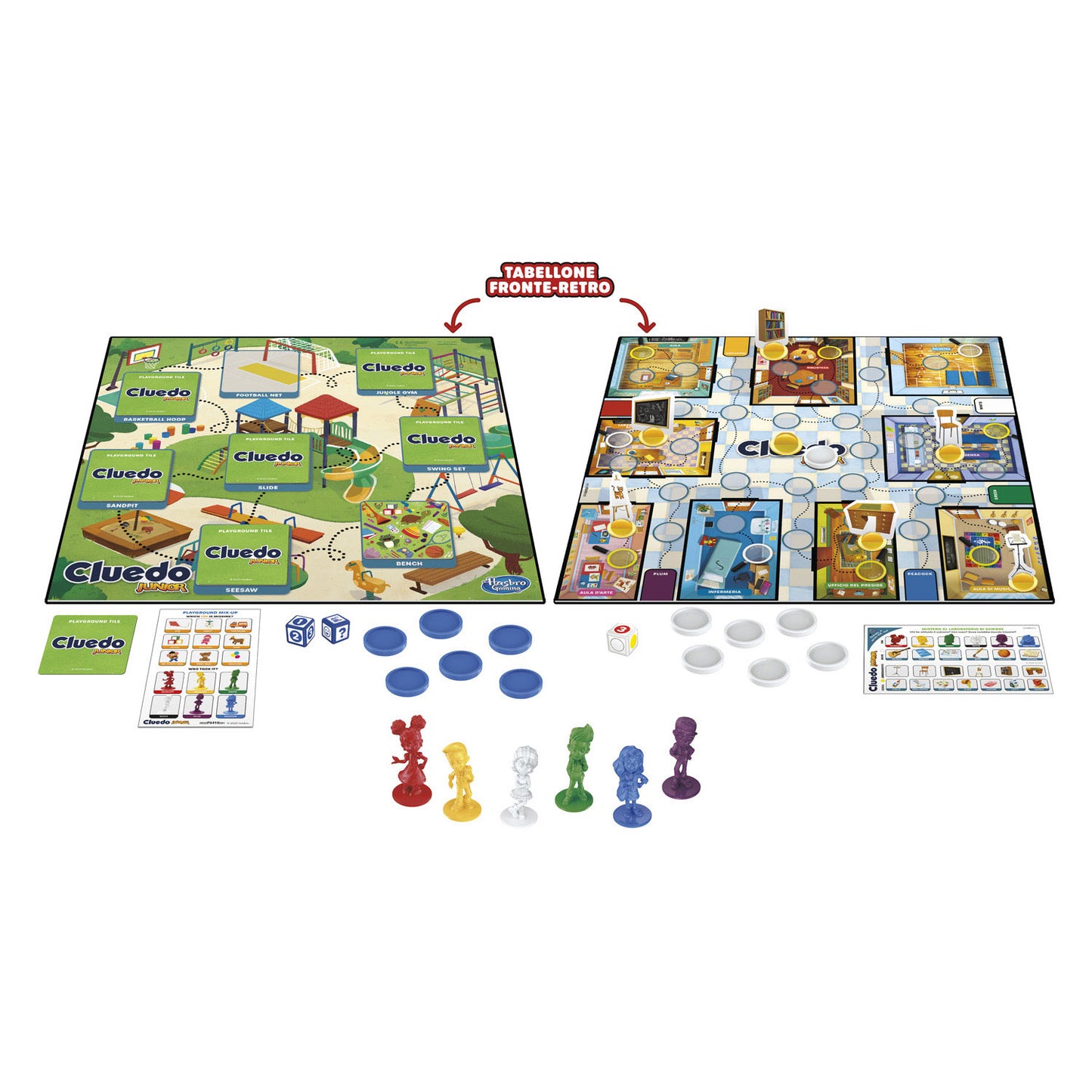 Hasbro cluedo junior - bordspel - gaming classic - gezelschapsspel