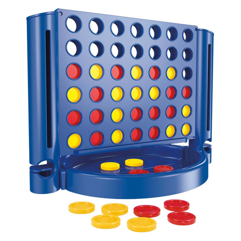 Hasbro gaming 4 op een lijn reisspel