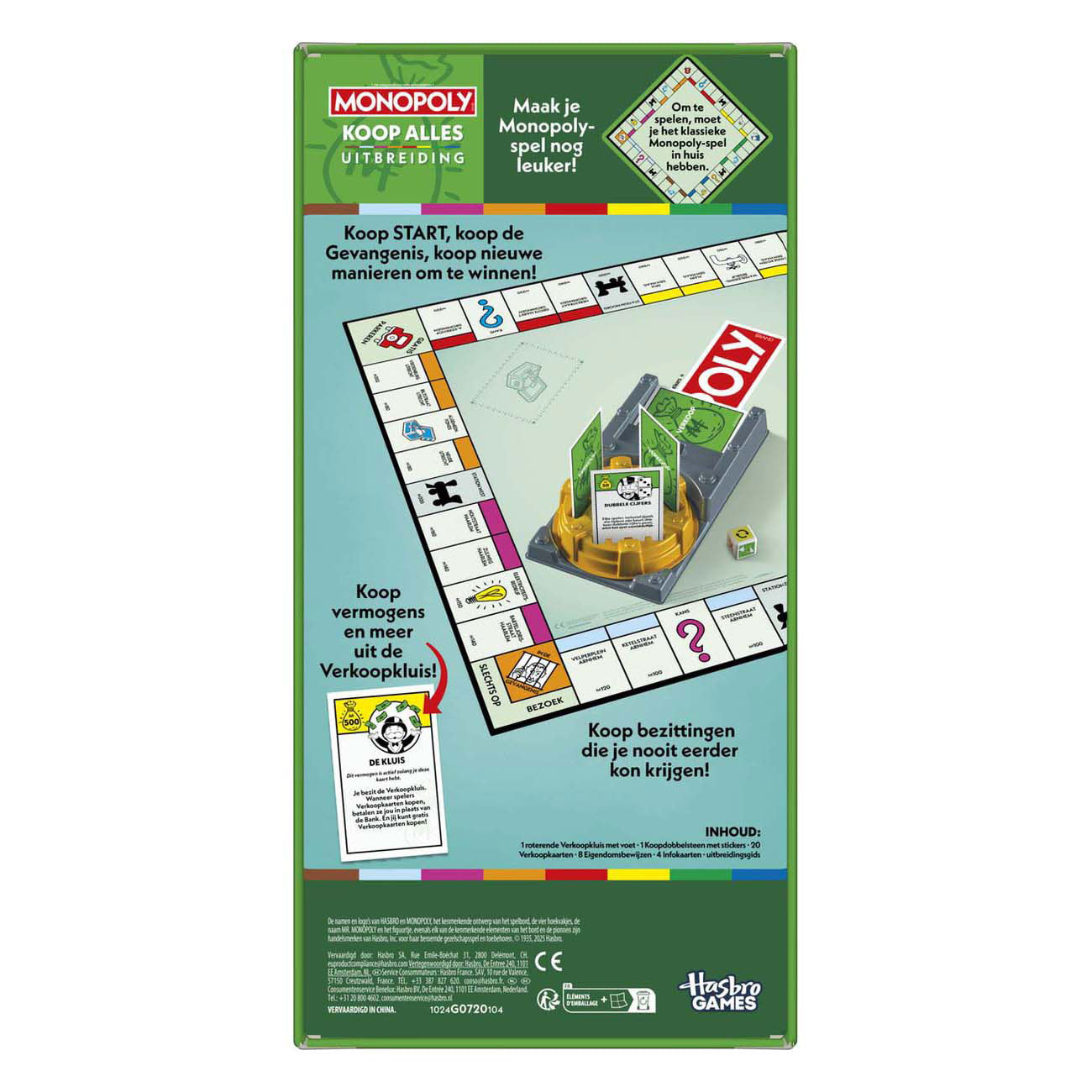 Hasbro monopoly koop alles - uitbreiding voor monopoly - gezelschapsspel