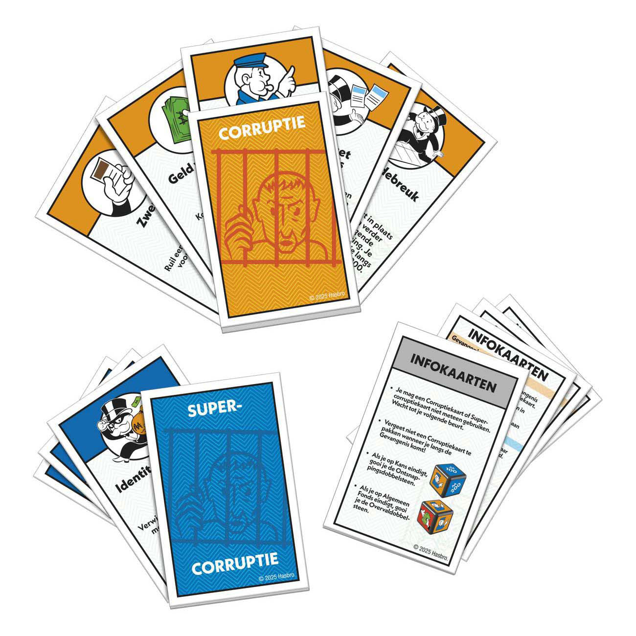 Hasbro monopoly naar de gevangenis - uitbreiding voor monopoly - gezelschapsspel