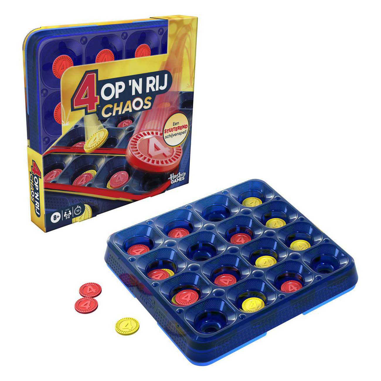 Hasbro spel 4 op een rij frenzy | 3 stuks