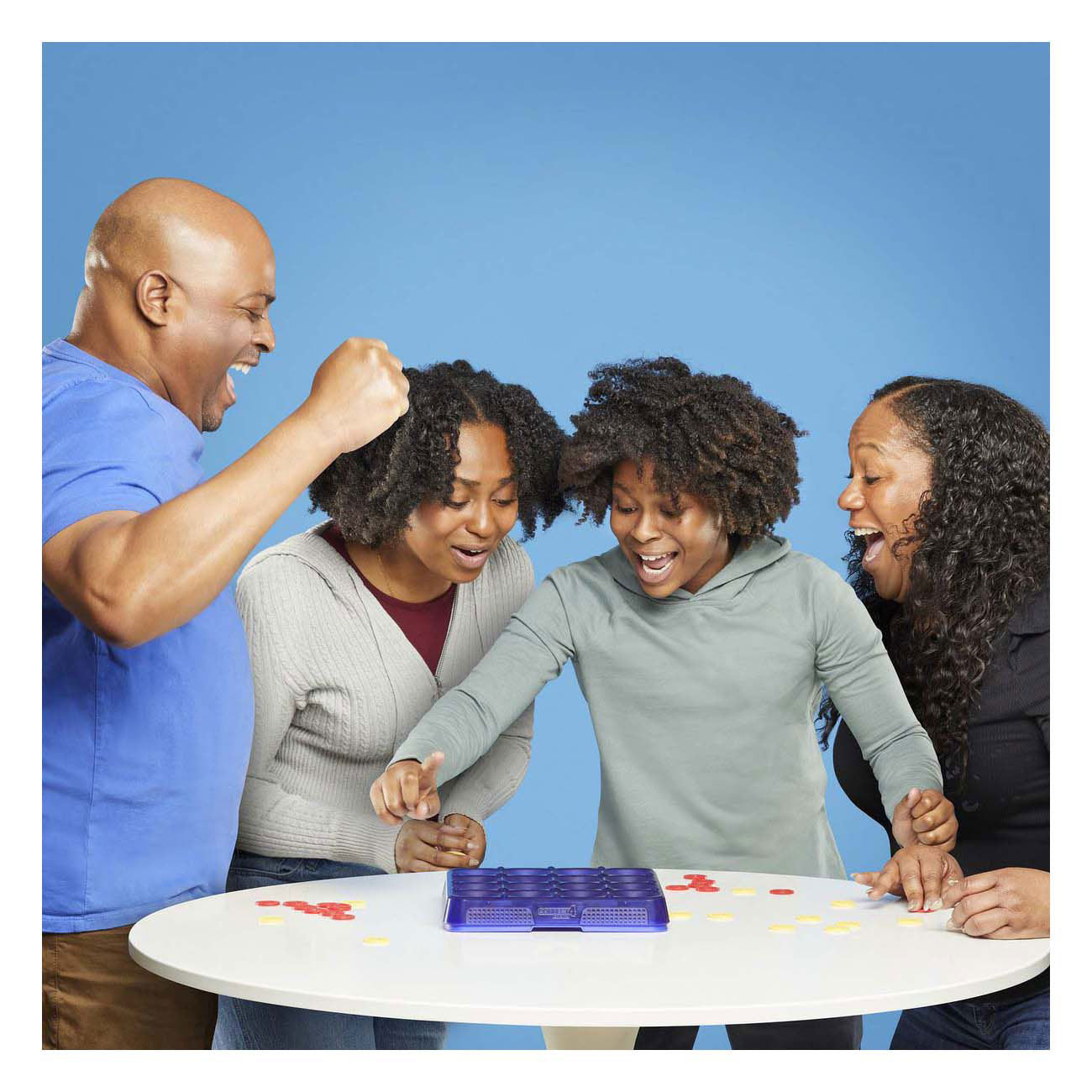 Hasbro spel 4 op een rij frenzy | 3 stuks