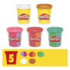 Play-doh regenboog softijs speelset - 5 kleipotjes