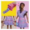 Play-doh barbie fashionista ruffles