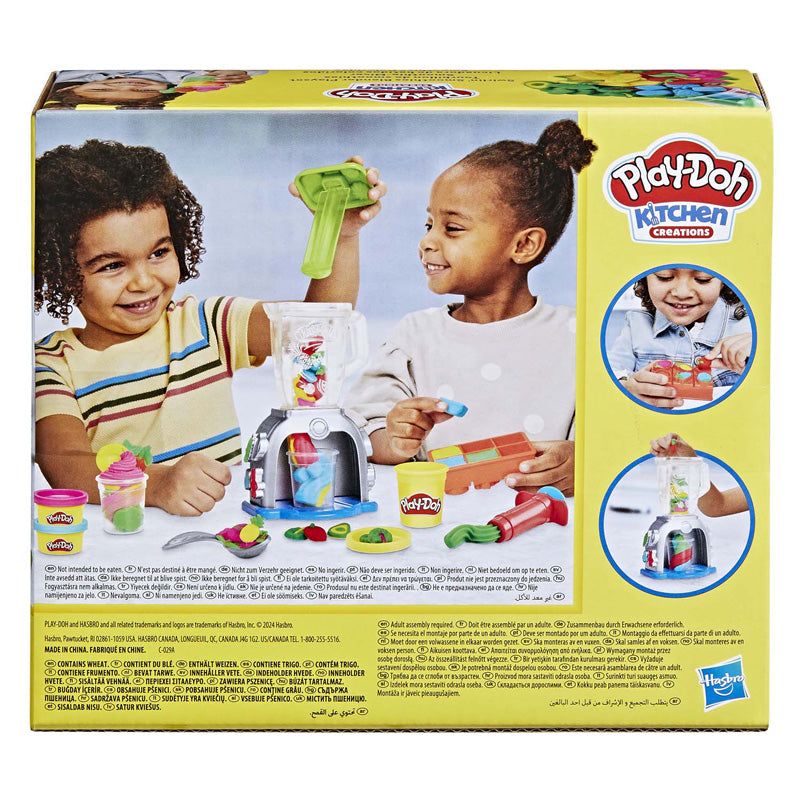 Play-doh swirlin' smoothies blender - 5 kleipotjes