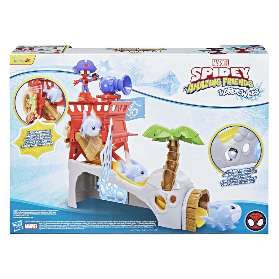 Hasbro spidey water-webs pirateneiland