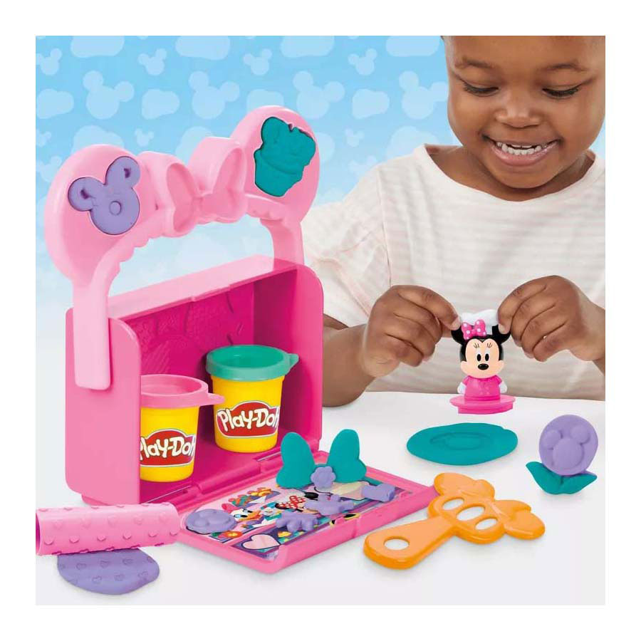 Play-doh disney junior bakkerij speelset - 3 kleipotjes