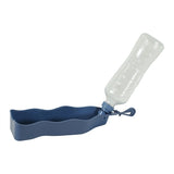 Zolux bvk inklapbare waterfles blauw - afbeelding 1