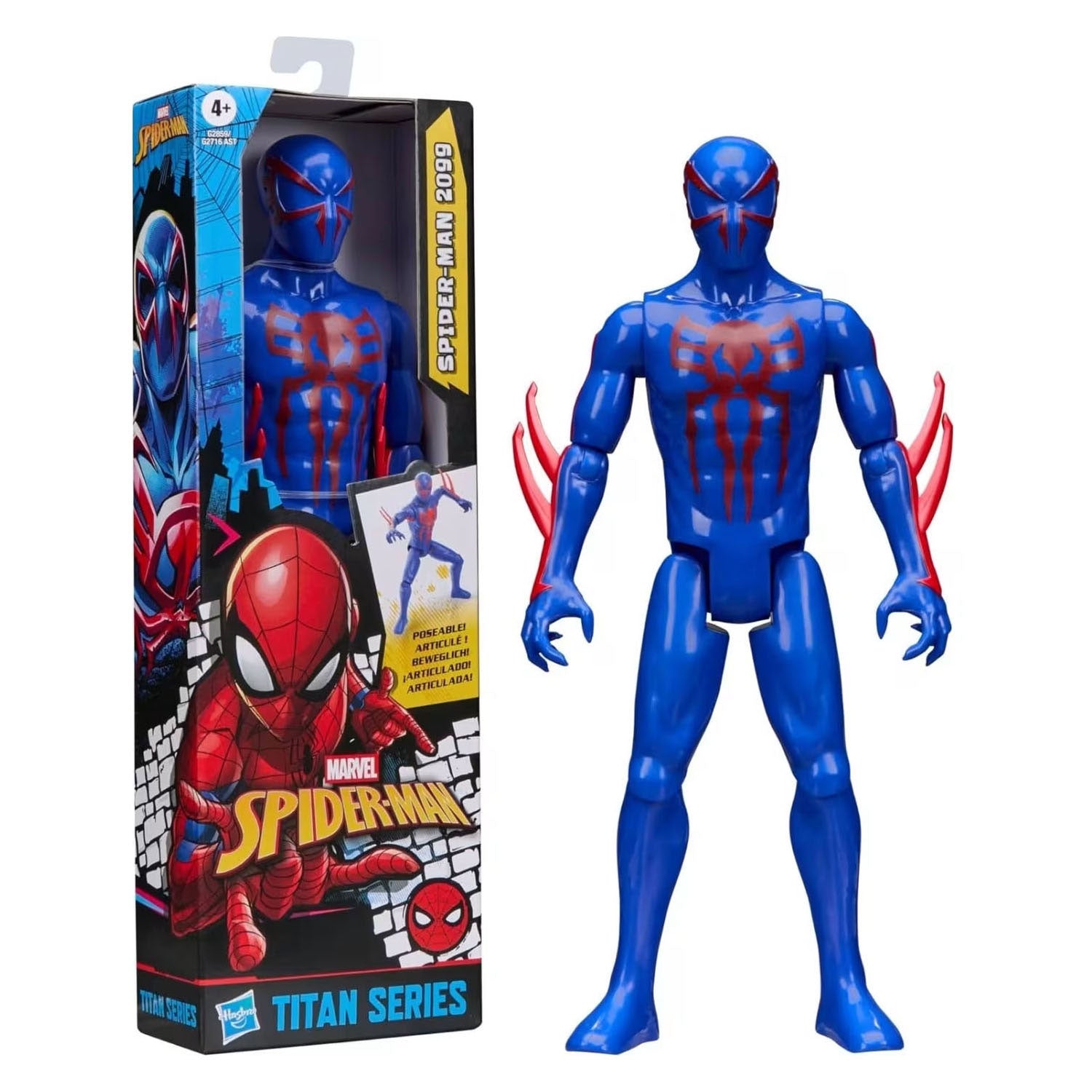 Marvel spider-man titan series spider-man 2099 speelfiguur