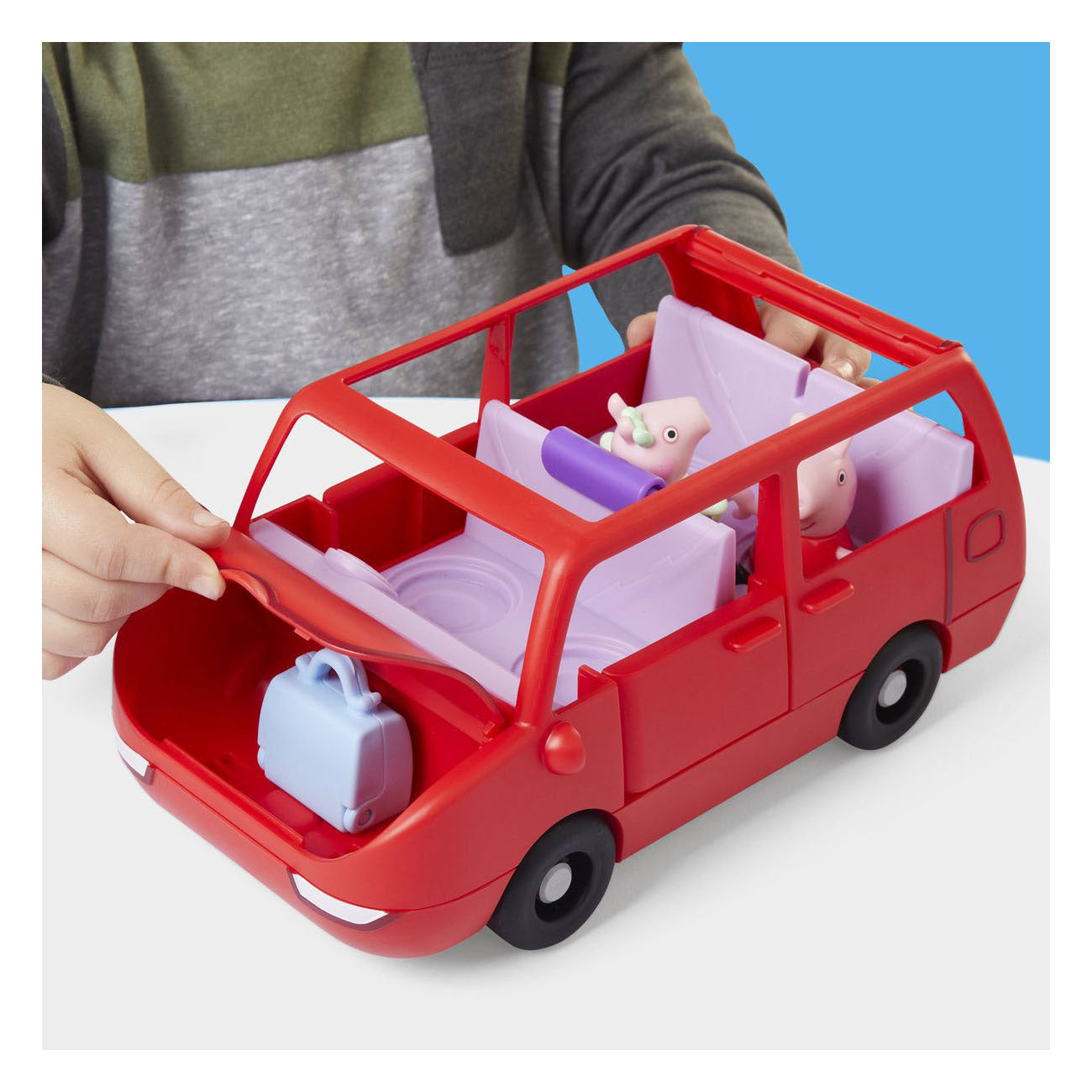 Peppa pig peppa peppa's big familie auto