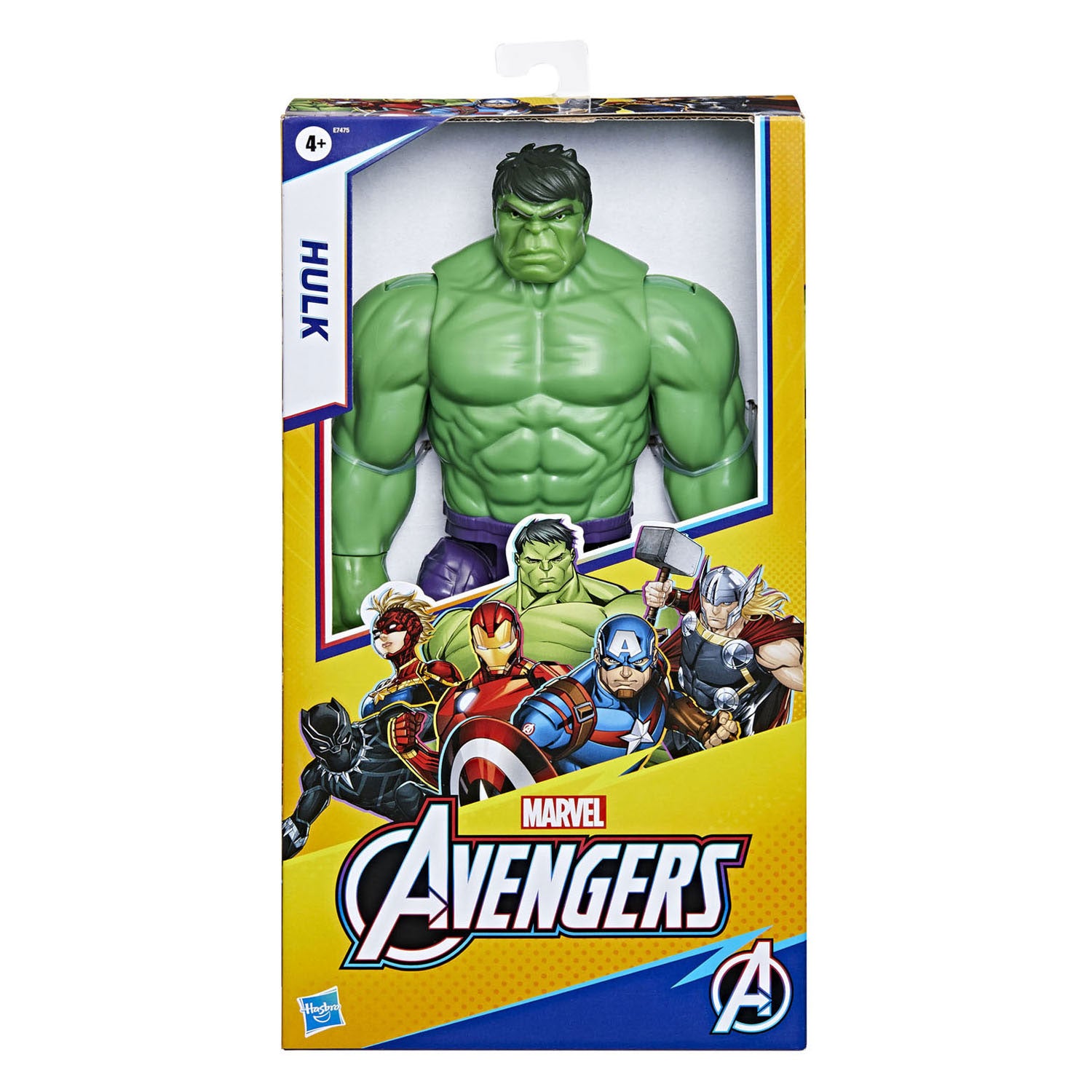 Hasbro marvel avengers titan series hulk speelfiguur deluxe - 30cm