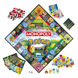 Monopoly édition pokémon, jeu de plateau pour enfants et fans de pokémon, jeux familiaux, à partir de 8 ans - afbeelding 2