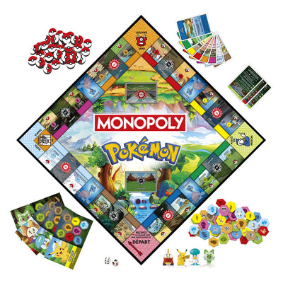 Hasbro monopoly pokemon