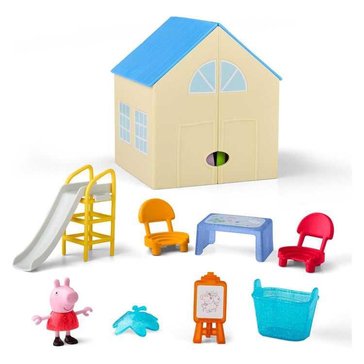 Hasbro peppa pig open klaslokaal speelset