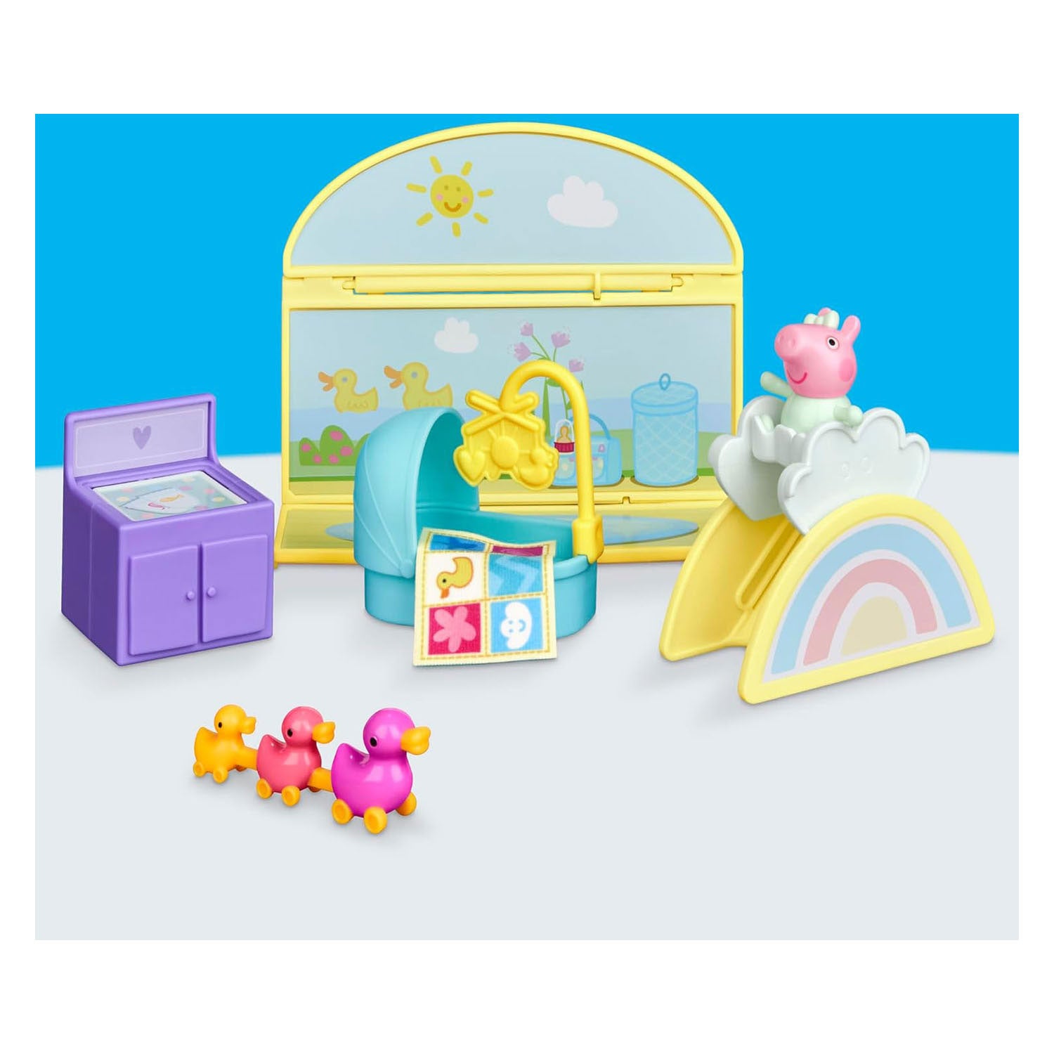Peppa pig evies kinderkamer - speelset