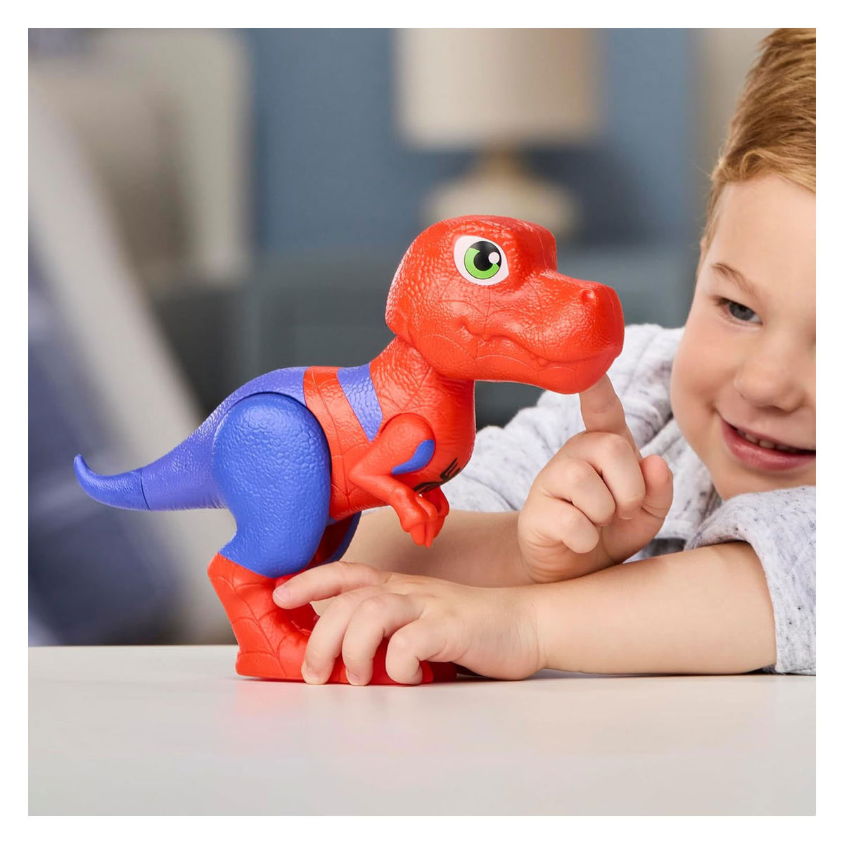 Marvel spidey and his amazing friends supersized spidey rex speelfiguur