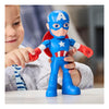 Marvel spidey and his amazing friends supersized captain america speelfiguur