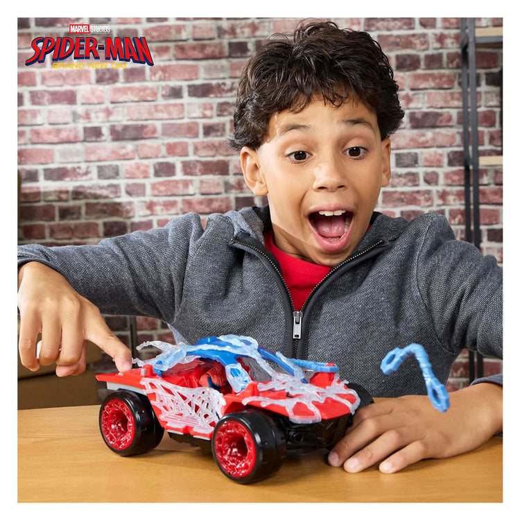 Hasbro spider-man brand new day web blast voertuig