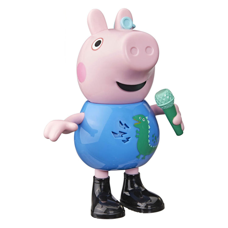 Hasbro peppa pig grappende en zingende george.