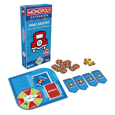 Hasbro monopoly uitbreiding gratis parkeren