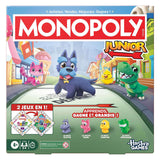 Monopoly junior-bordspel - 2 spellen in 1 - fransie editie - afbeelding 1