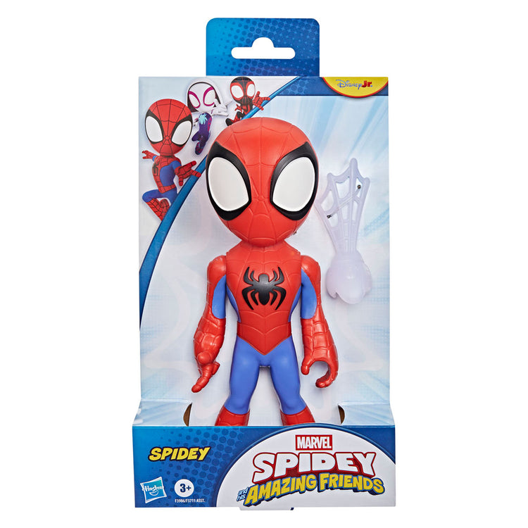 Hasbro marvel supersized speelfiguur spidey and his amazing friends
