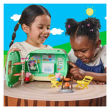 Peppa pig drie kleine biggetjes caravan - 9dlg. - afbeelding 3