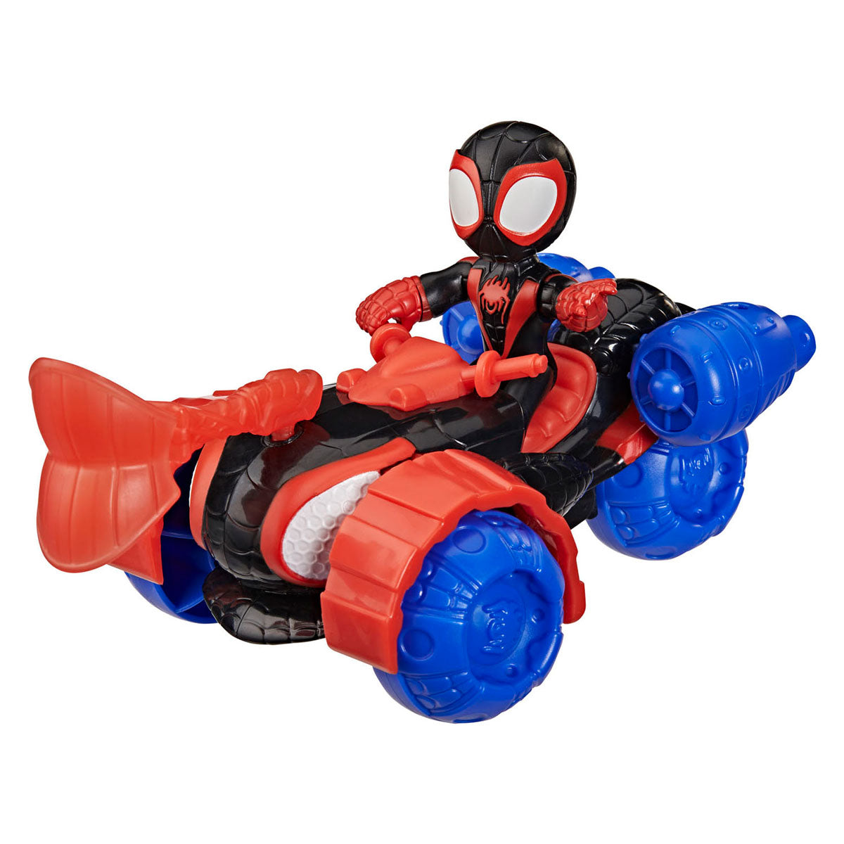Marvel miles 'spin' morales techno-racer speelfiguur