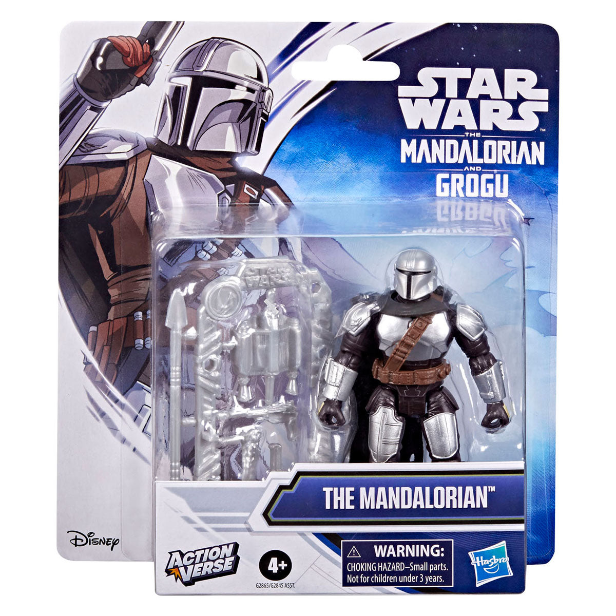 Star wars actionverse the mandalorian speelfiguur